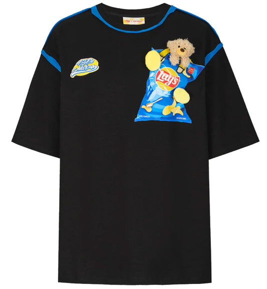 13DE MARZO x Lay's Flavor Bear T-Shirt (Black)