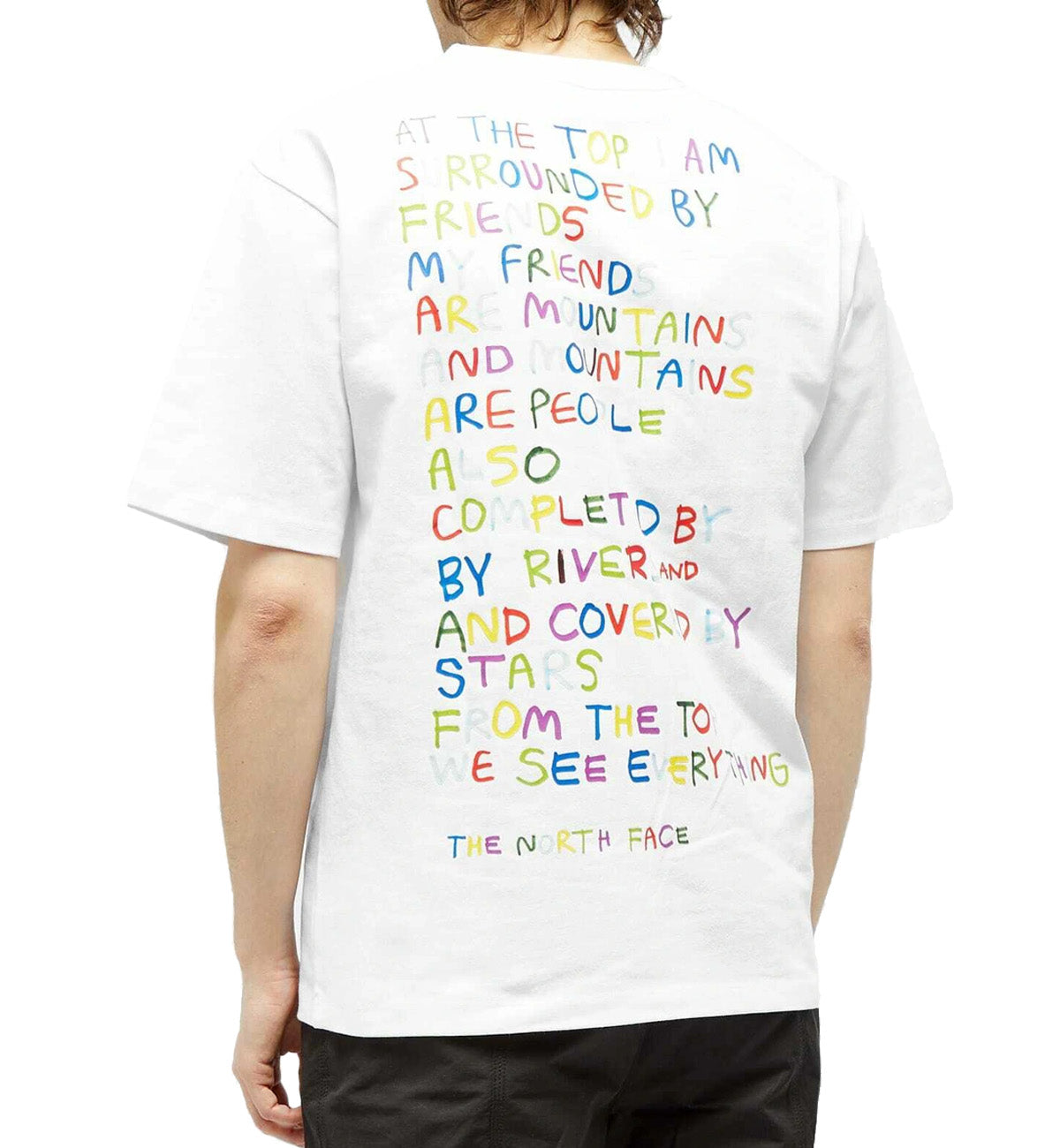 The North Face Series Graphic Logo T-Shirt (White)