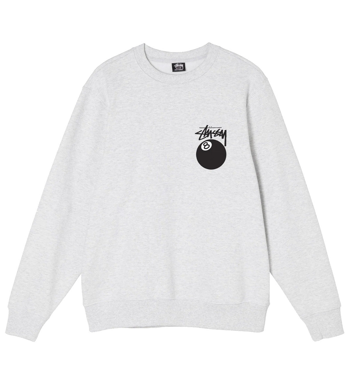 Stussy 8 Ball Sweatshirt (Grey)