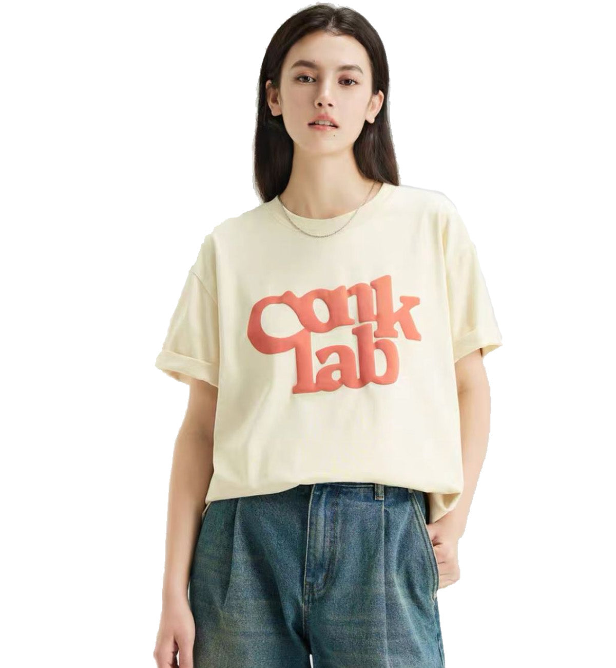 Conklab Bold Word Logo T-Shirt (Yellow)