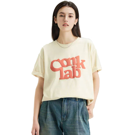 Conklab Bold Word Logo T-Shirt (Yellow)