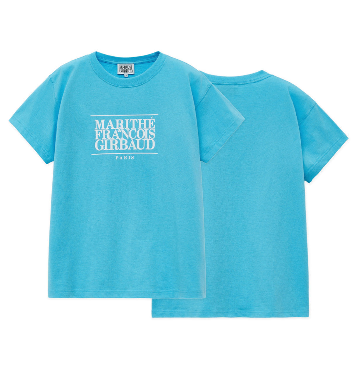 Marithe Classic Logo T-Shirt (Light Blue)