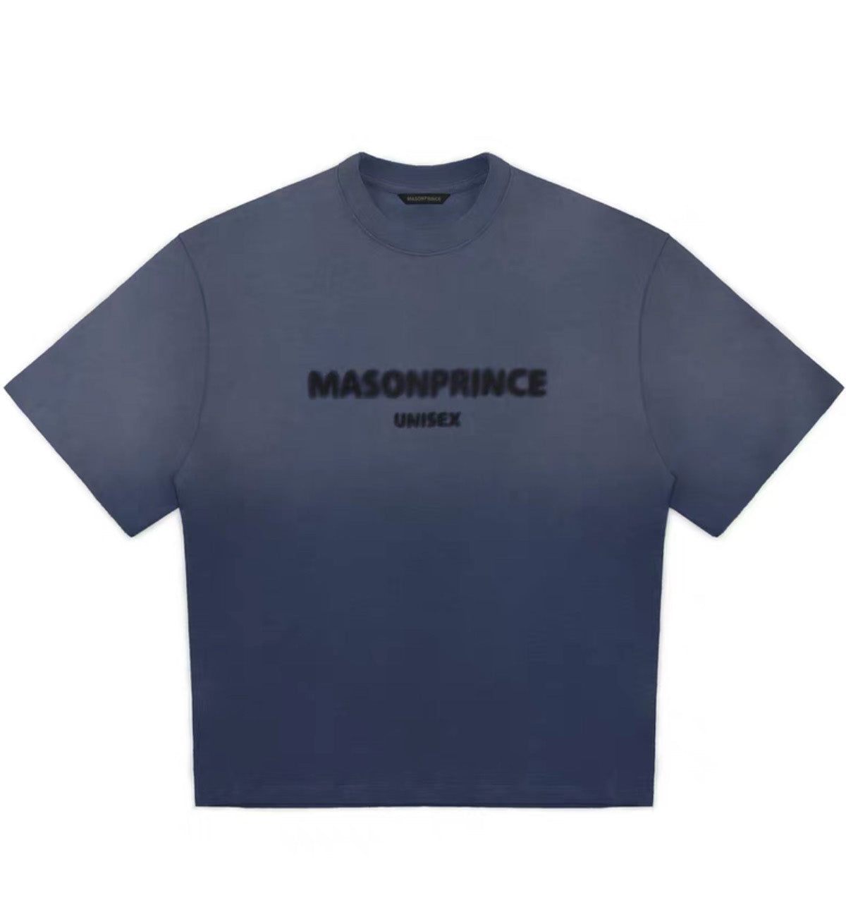 MASONPRINCE Unisex Basic Logo T-Shirt (Dark Blue)