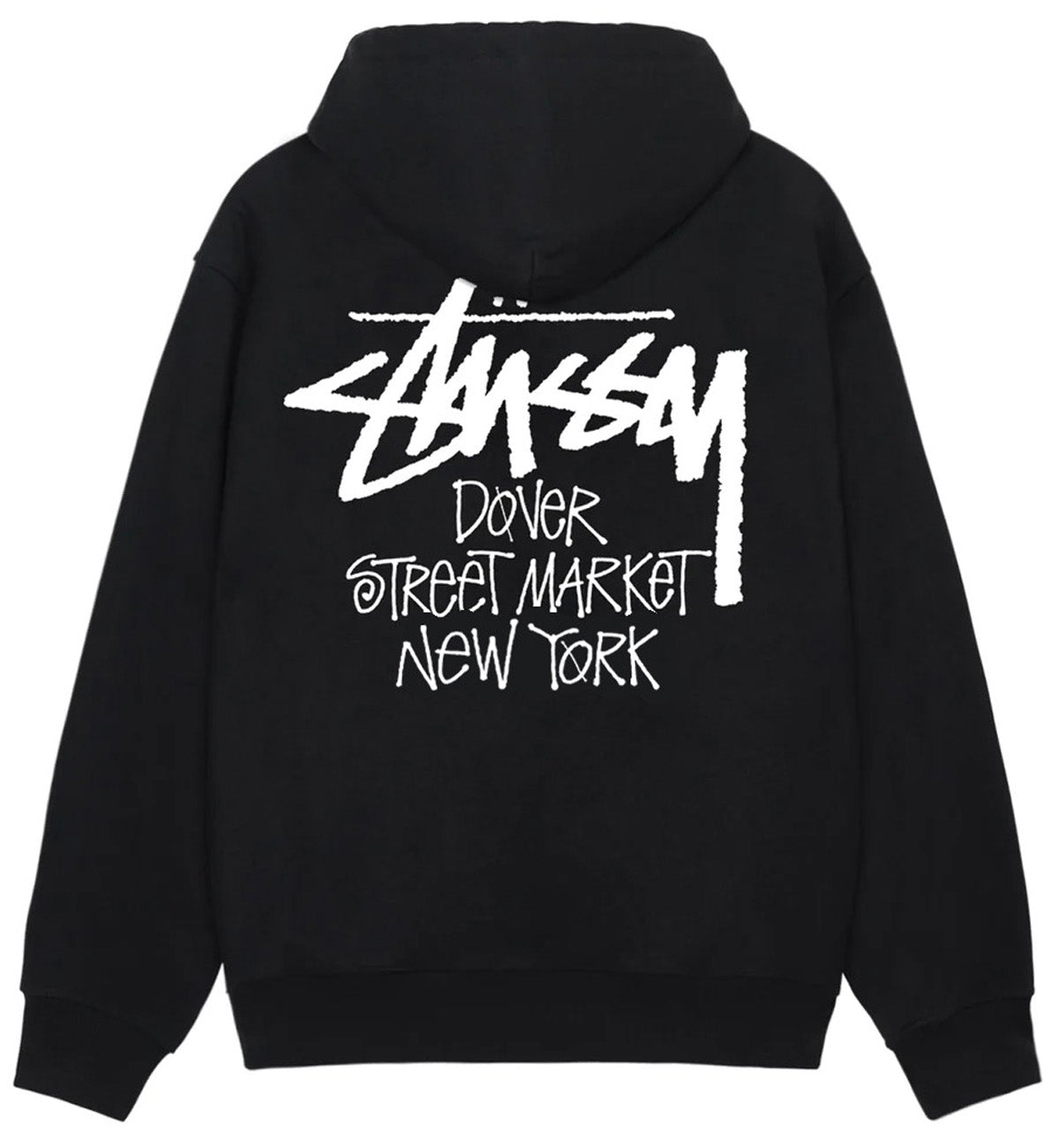 Stussy Dover Street Market Zip Hoodie (Black)