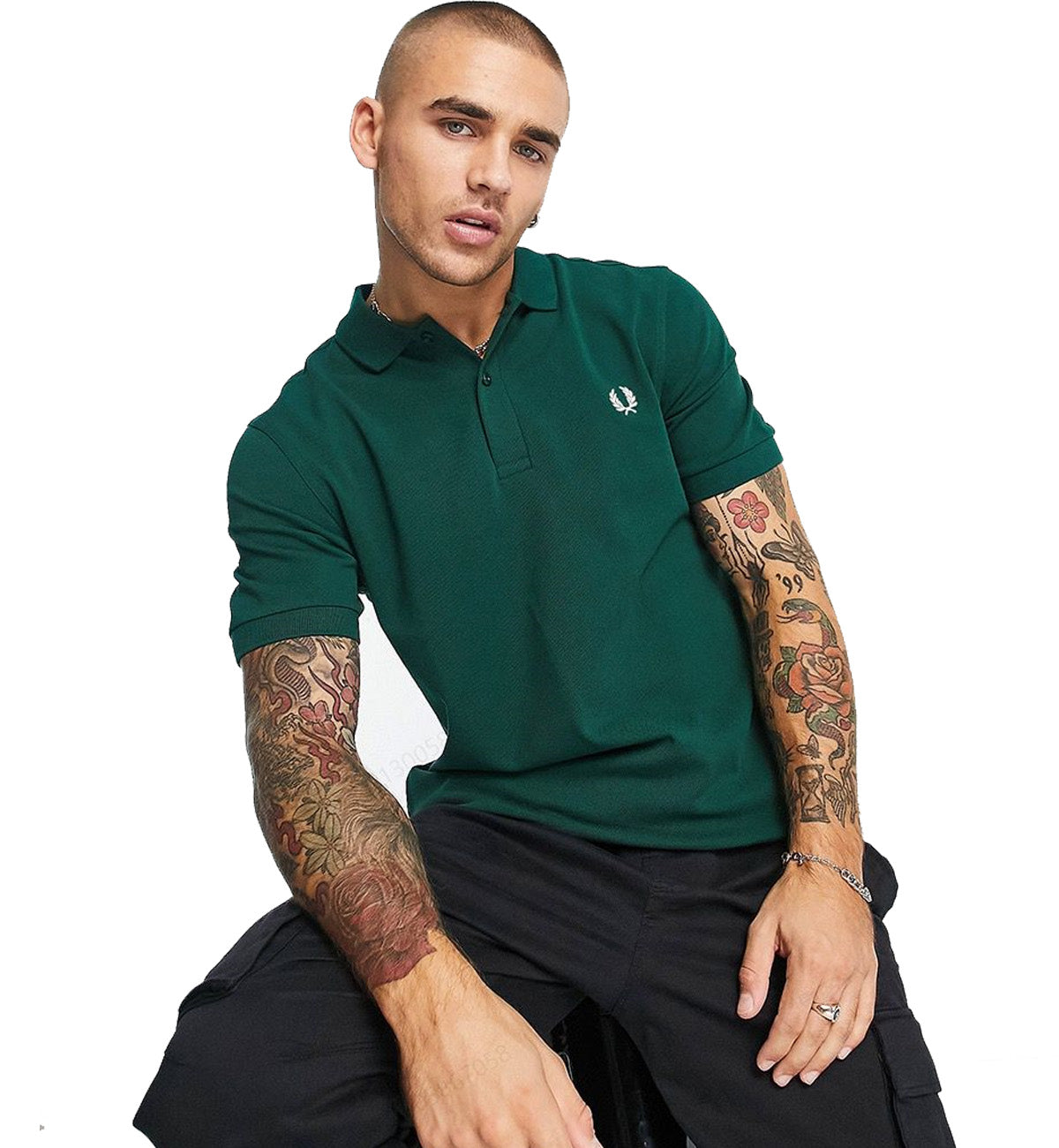 Fred Perry Tennis Polo Shirt -  Ivy