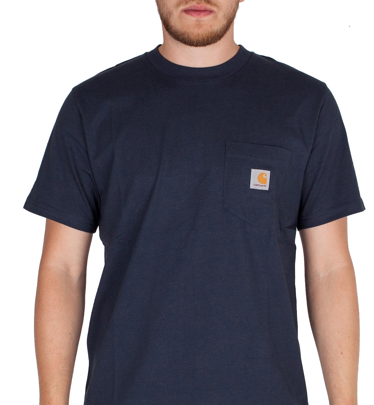 Carhartt Pocket Short Sleeve Tee (Navy)