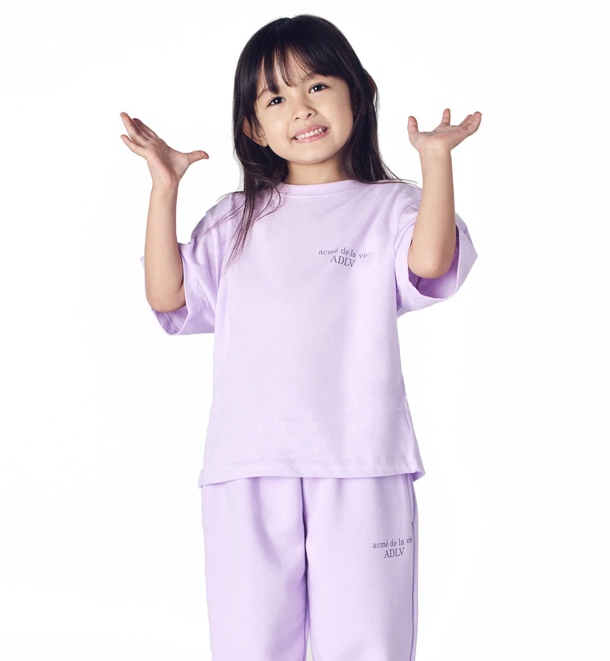 ADLV acme de la vie Kid Basic T-Shirt (Purple)