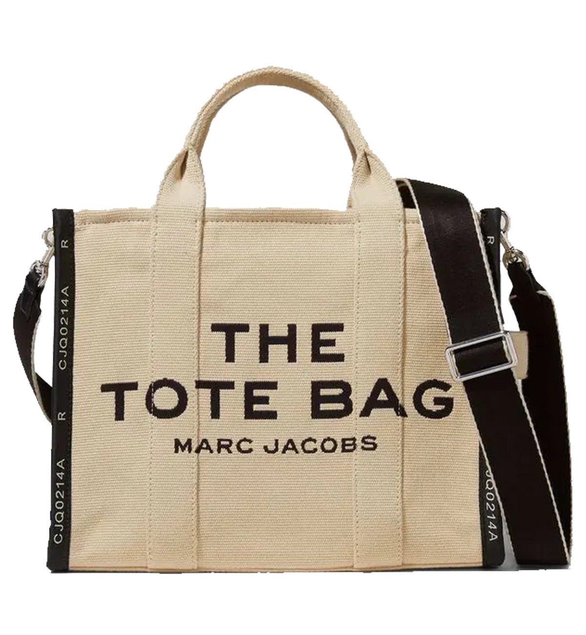 MARC JACOBS The Small Jacquard Tote Bag (Biege)