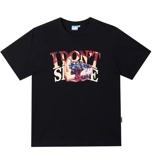 I Don't Smoke Grape Logo T-Shirt (Black)