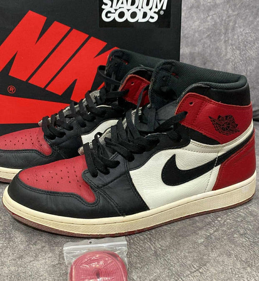 [Pre-Used] AJ1 High Bred Toe Red