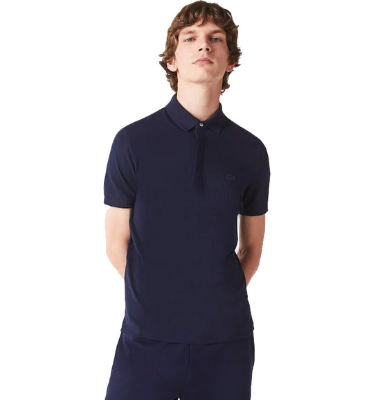 Lacoste Regular Fit Piqué Polo Shirt (Navy)