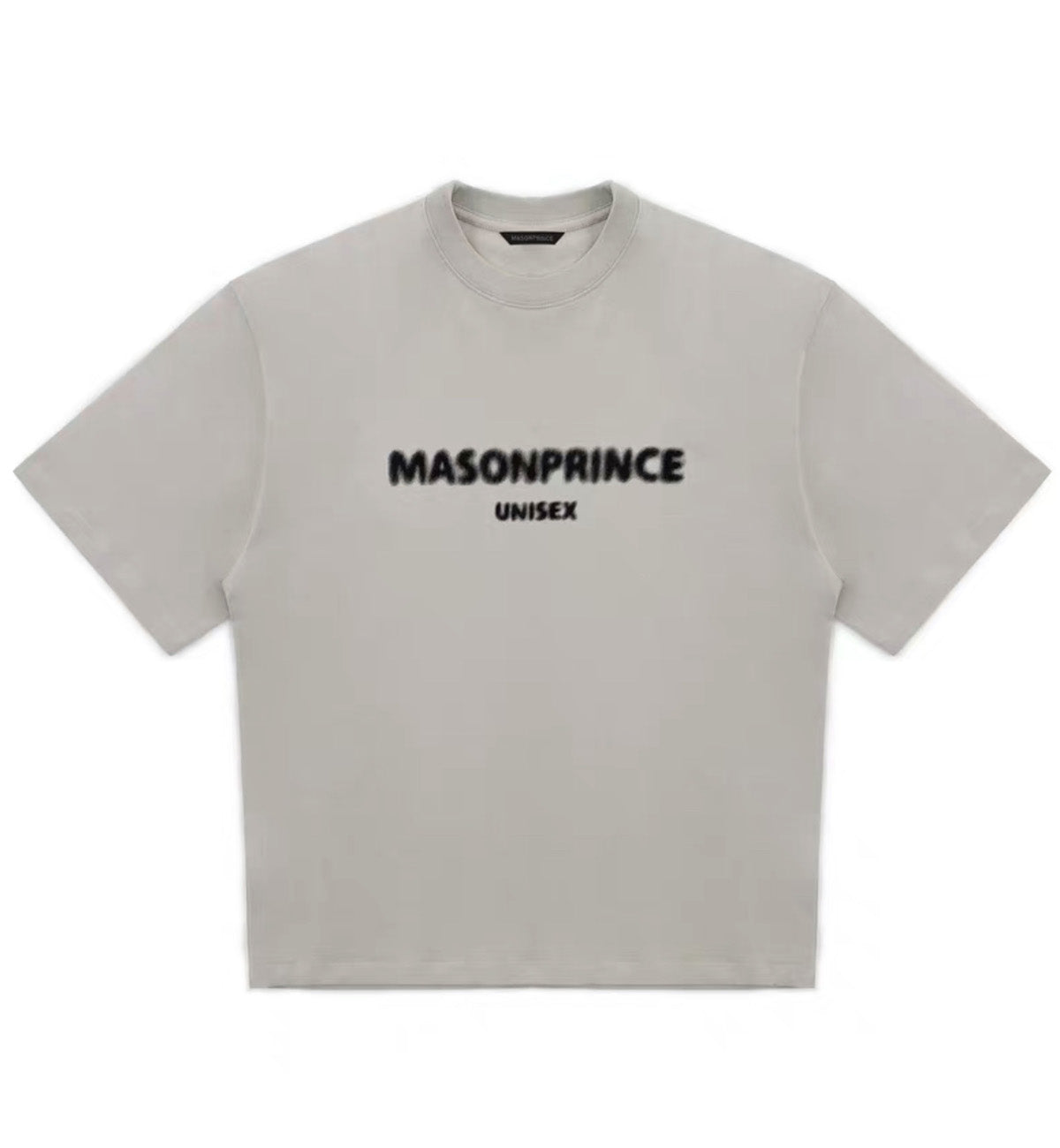 MASONPRINCE Unisex Basic Logo T-Shirt (Taupe)