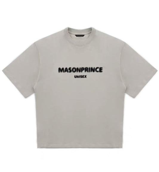 MASONPRINCE Unisex Basic Logo T-Shirt (Taupe)