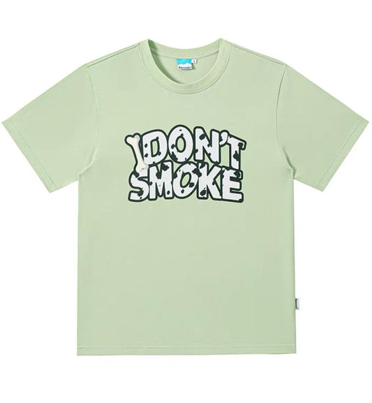 I Don't Smoke Doggy Bone Logo T-Shirt (Lime)