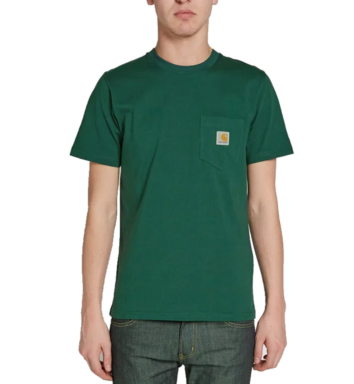 Carhartt Pocket Short Sleeve Tee (Dark Green)