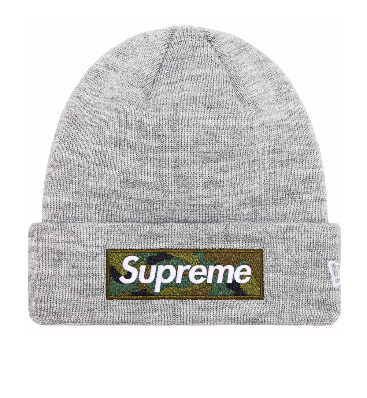 Supreme x New Era FW23 Beanie (Grey)