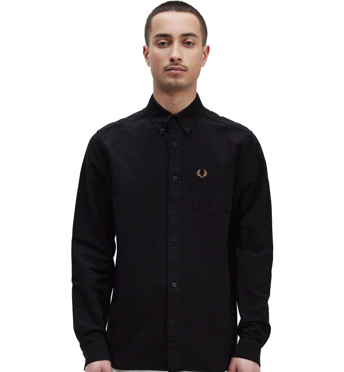 Fred Perry Classic Oxford Shirt (Black Gold)