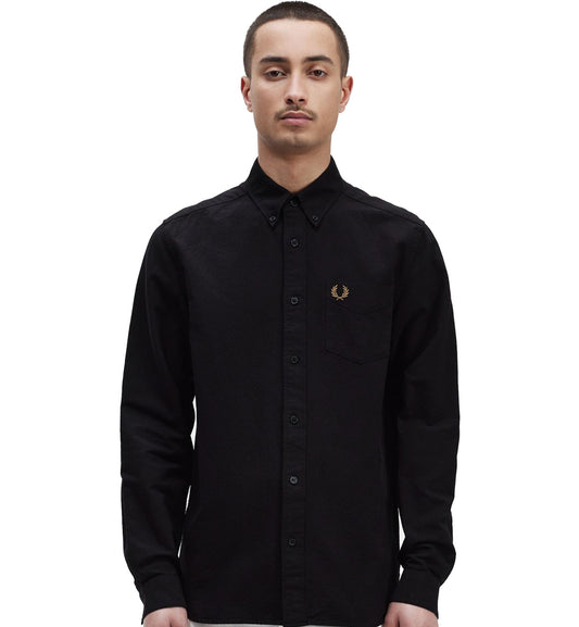 Fred Perry Classic Oxford Shirt (Black Gold)