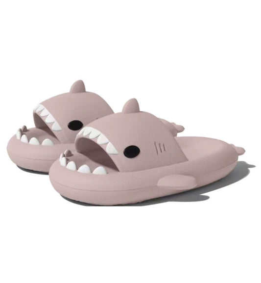 Chikoku Smooth Fun Shark Sandals (Pink)