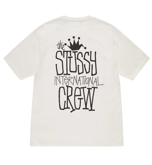 Stussy Crown International Crew Tee (White)