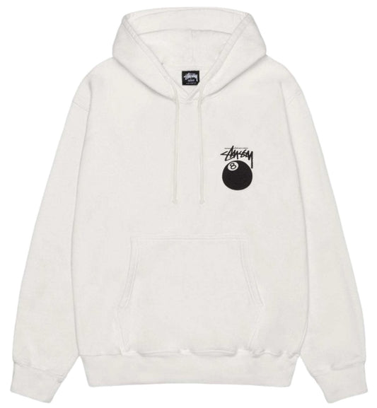 Stussy 8 Ball Hoodie (White)