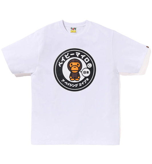 Bape Japan Baby Milo T-Shirt (White)