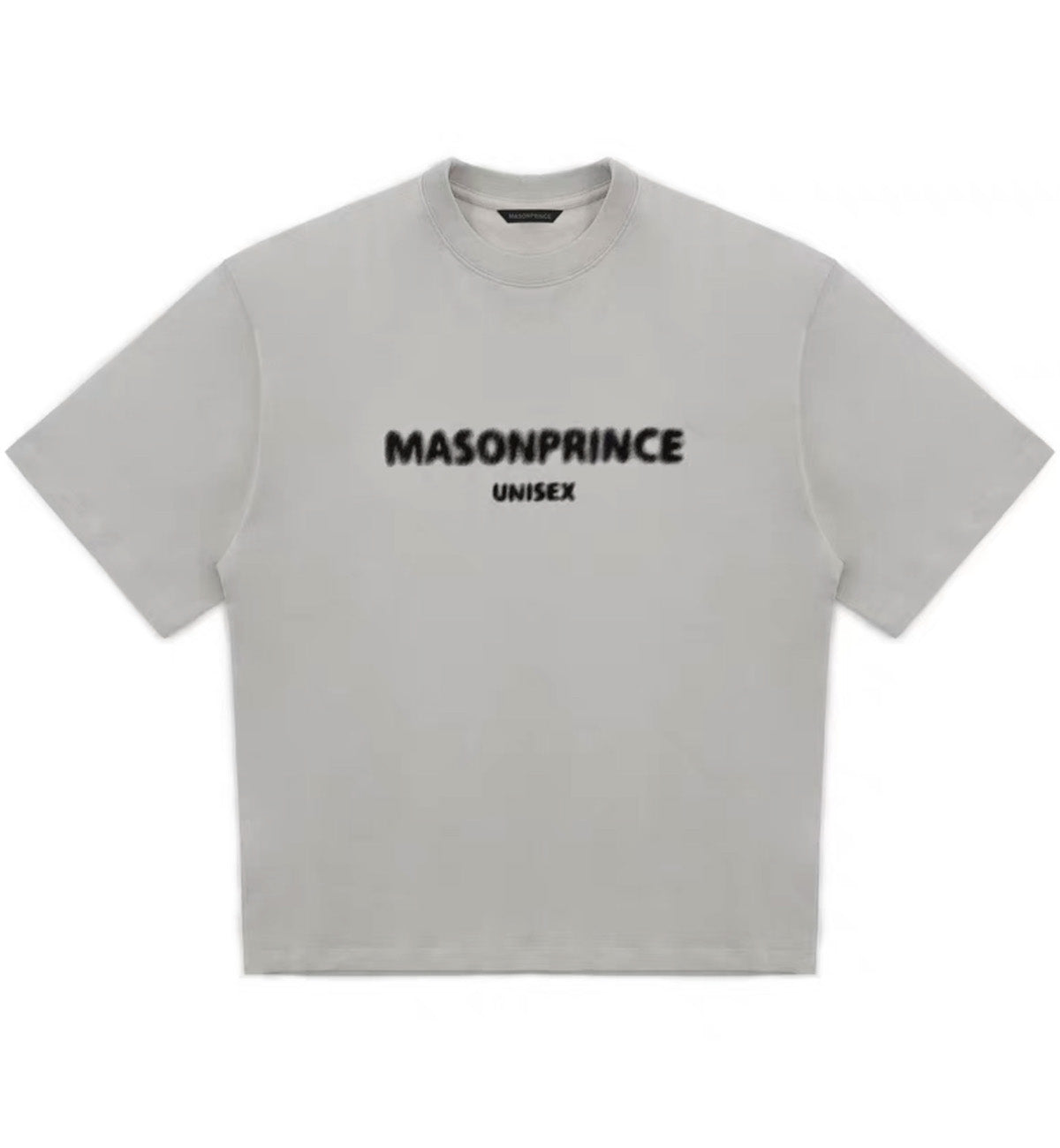 MASONPRINCE Unisex Basic Logo T-Shirt (Grey)