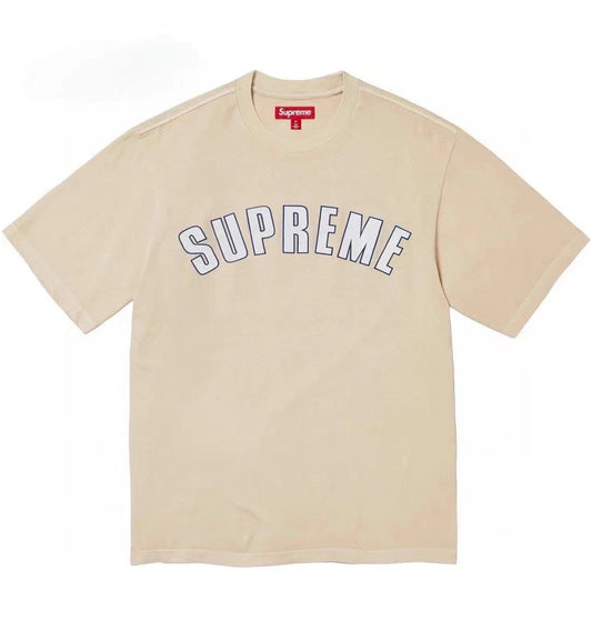 Supreme SS24 Supreme Logo T-Shirt (Beige)