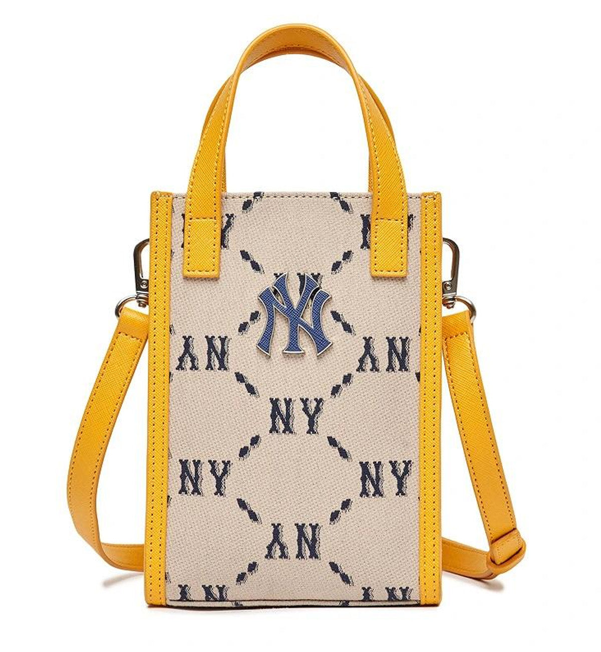 MLB 2022 Monogram Phone Pouch NY (Yellow)