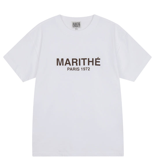 Marithe Regular Logo T-Shirt (White)