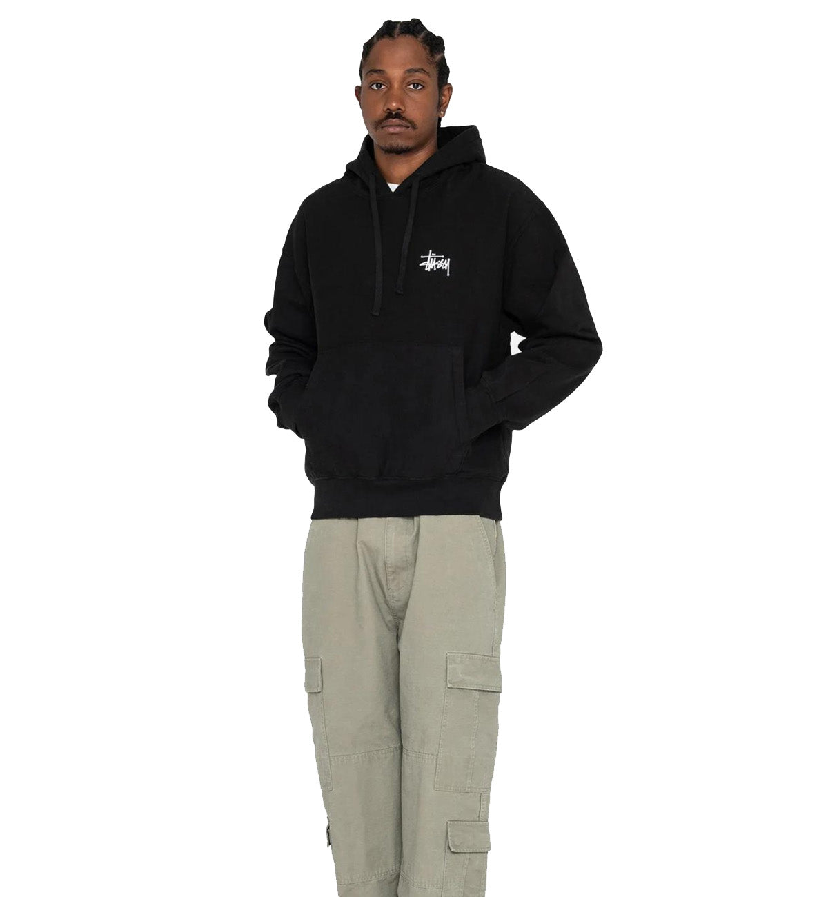 Stussy Basic Hoodie (Black)