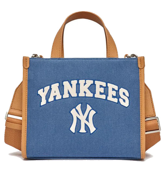 MLB Varsity Shopper Bag NY Yankees (Blue)