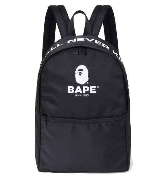 Bape Backpack Black Bag Collection Mook