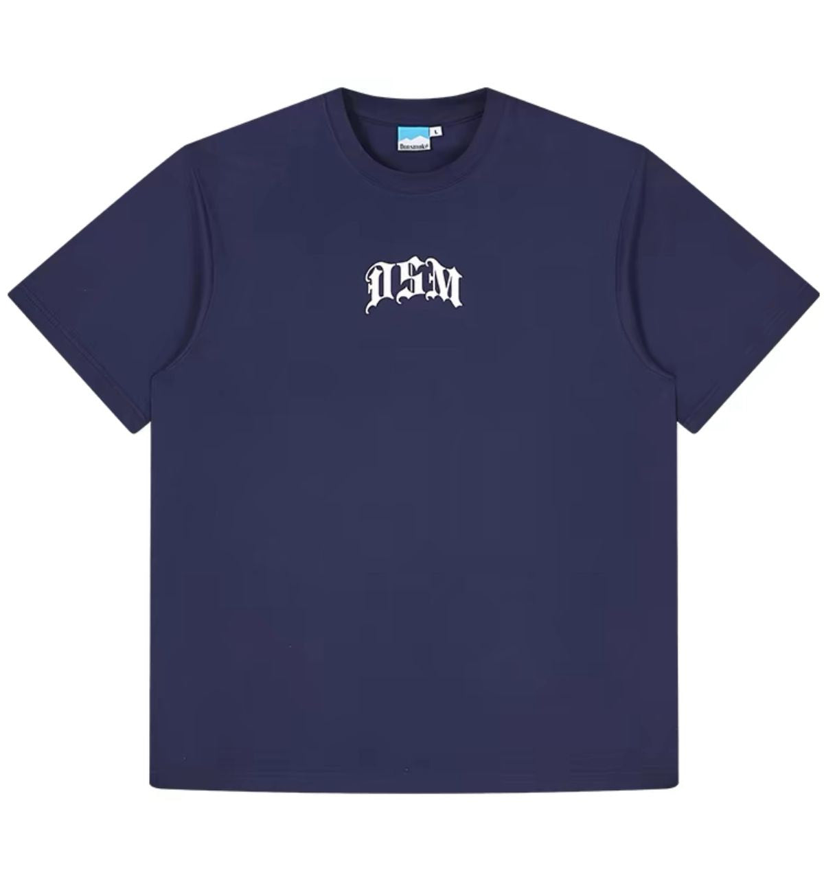 I Don't Smoke DSM Logo T-Shirt (Navy)