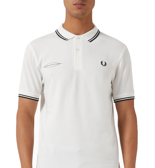 Fred Perry Advantage Polo Shirt (White)