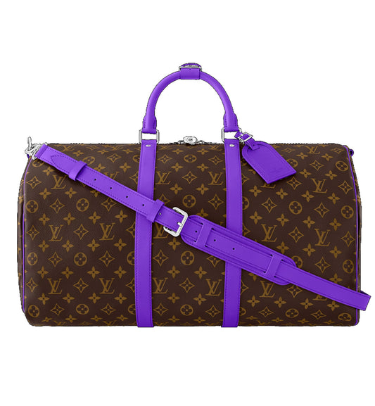 Louis Vuitton Keepall Bandouliere 50 (Violet Fance)