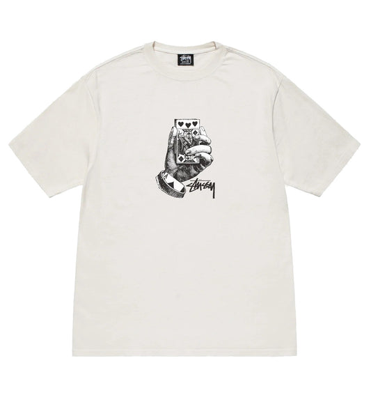 Stussy All Bet Off Tee Pigment Dyed (White)