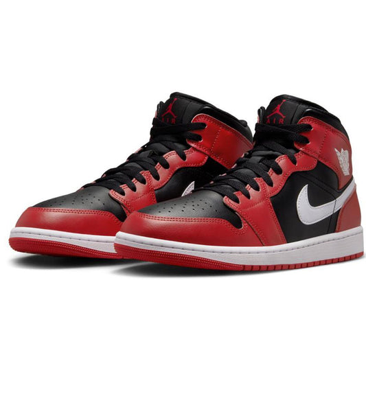 Air Jordan 1 Mid “Red and White"