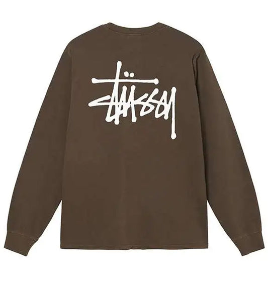 Stussy Basic Crew Sweatshirt (Brown)