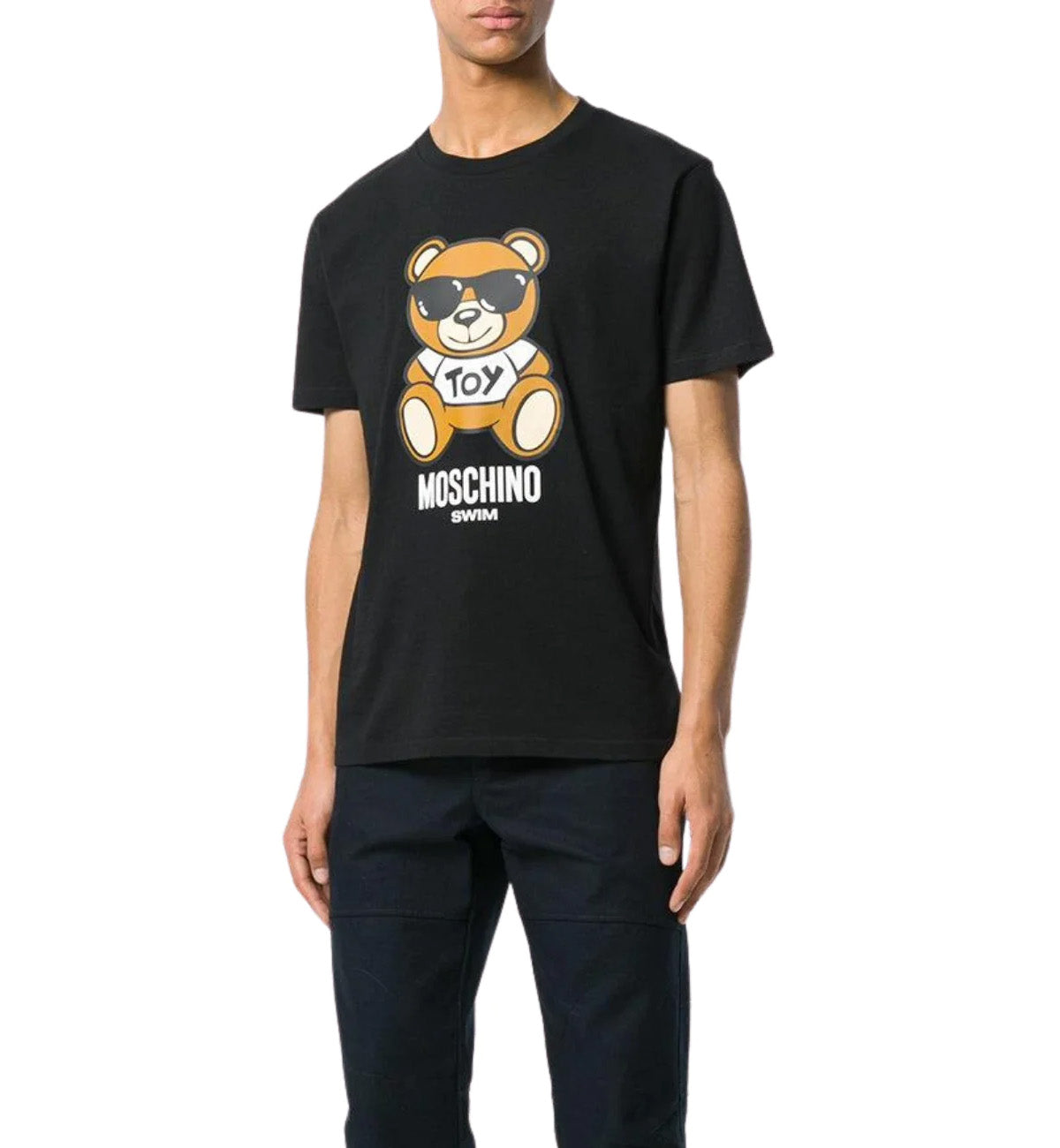 Moschino Swim Toy Bear T-Shirt (Black)
