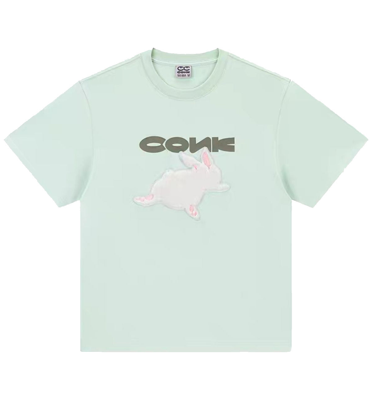 Conklab Bunny And Wording T-Shirt (Mint)