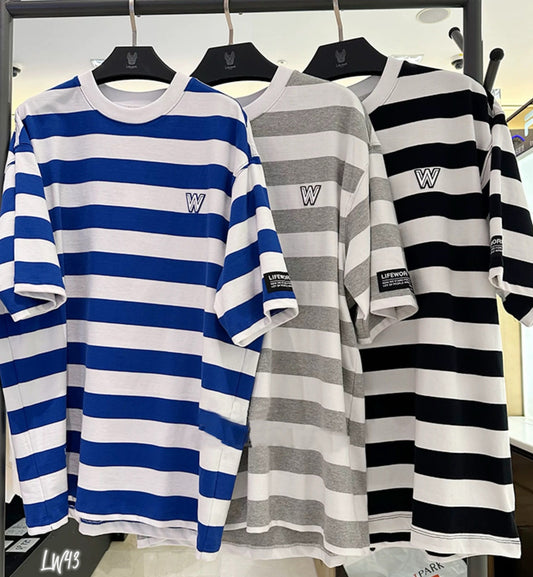 Lifework Stripe Line T-Shirt SS24