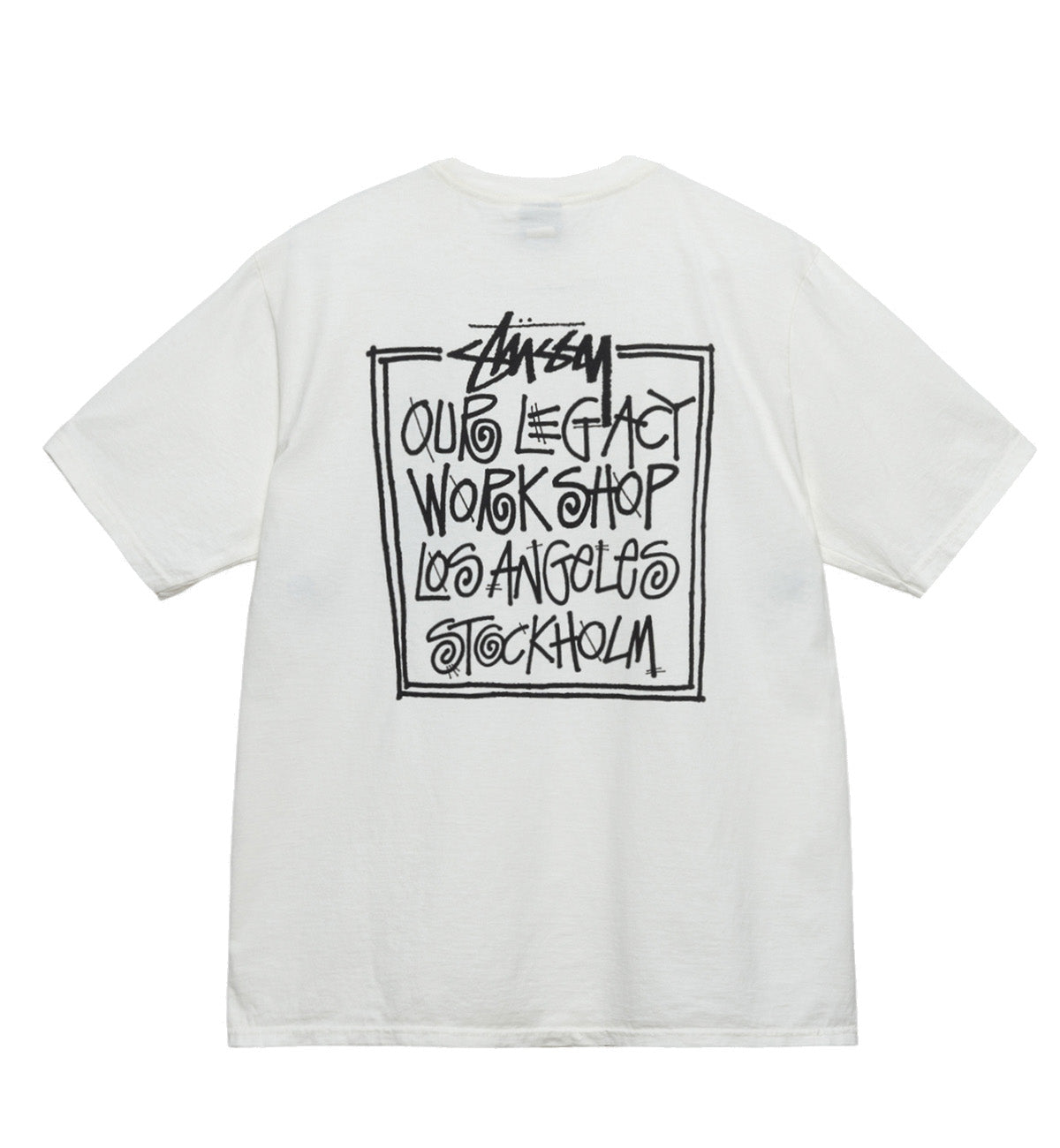 Stussy x Our Legacy Surfman Tee (Black) | Shop authentic streetwear ...