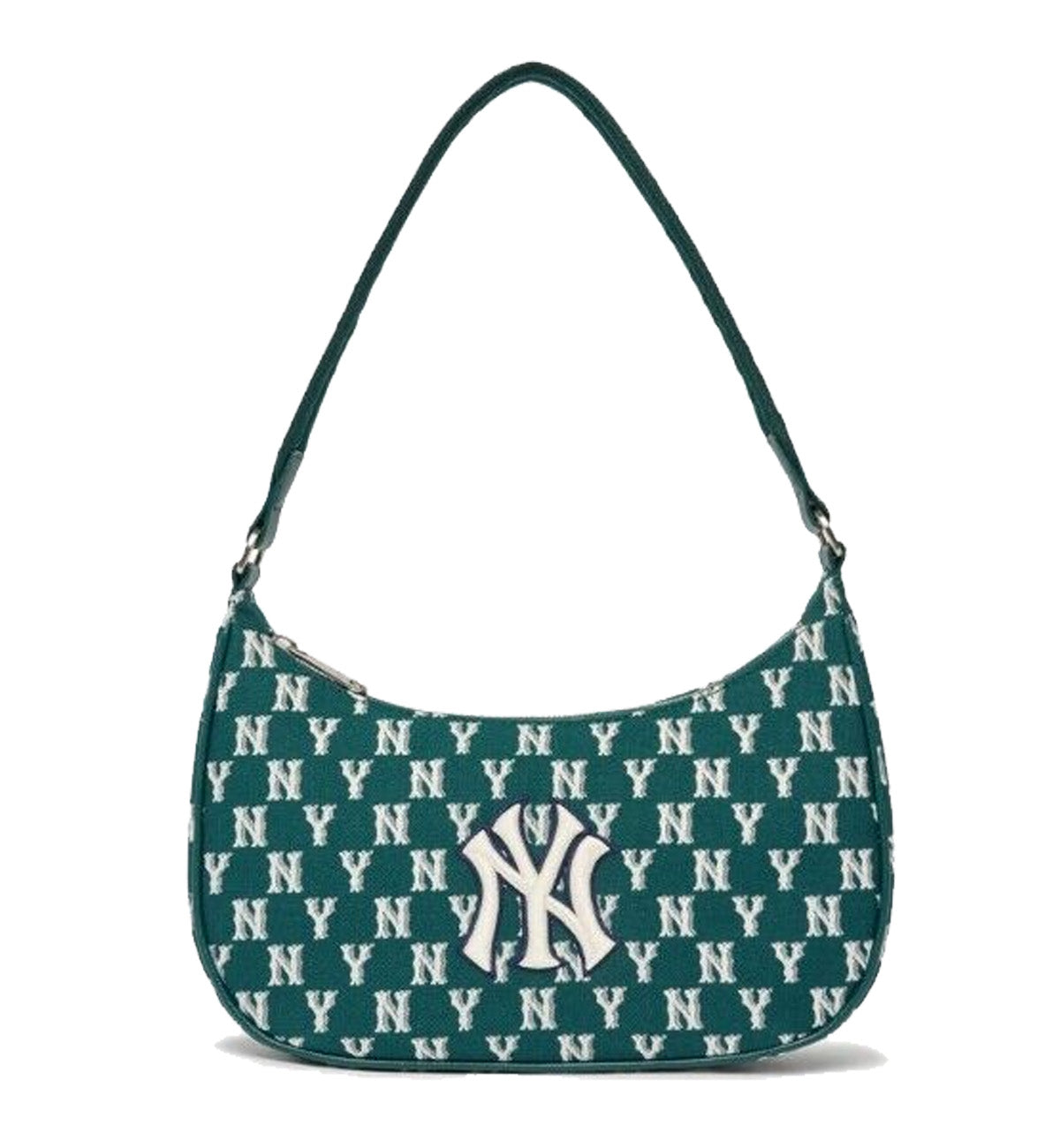 MLB Monogram Jacquard Hobo Bag (Green)