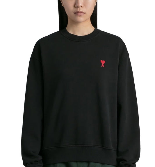 Ami Paris Jumper Sweatshirt (Black)