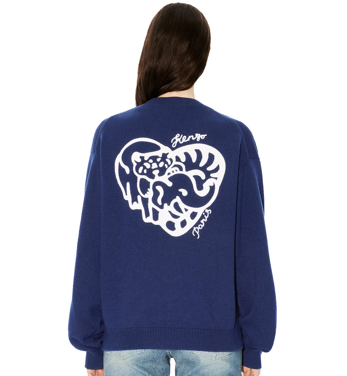 Kenzo Jungle Heart Jacket (Blue)