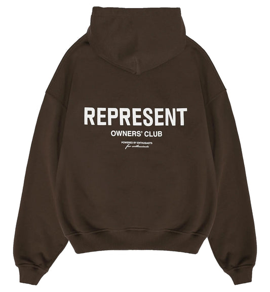 Represent Owners' Club Hoodie (Brown)