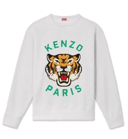 Kenzo Lucky Tiger Sweatshirt (White)