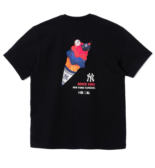 MLB New Era Ice Cream NY T-Shirt (Black)