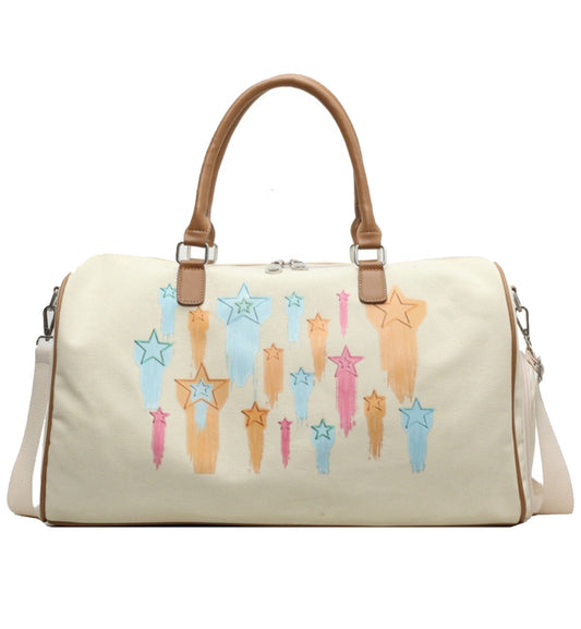 ResNonverba Star Duffel Bag (Cream)
